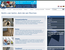 Tablet Screenshot of moorman.nl